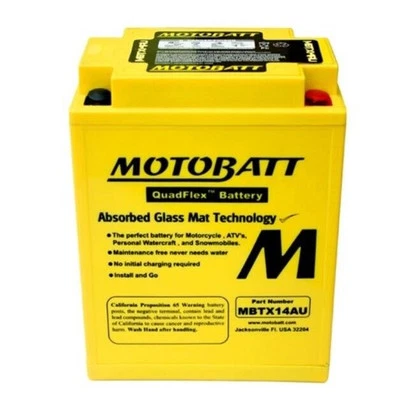 NEW AGM Battery For Honda CB750SC Nighthawk CB900C CBR1000F Hurricane Motorcycle Foto 1 de 4