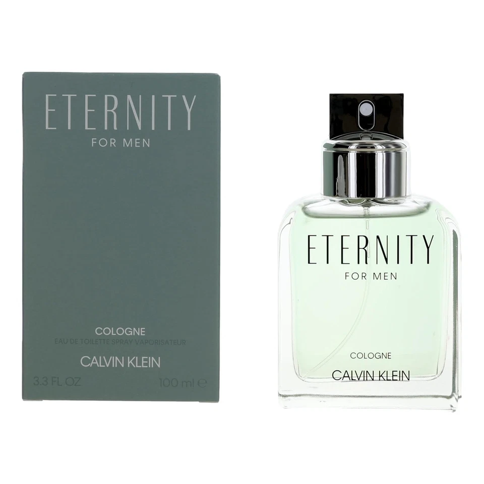 Eternity Cologne de Calvin Klein, spray EDT de 3,4 OZ para hombre Foto 1 de 1