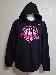 Nike Kay Yow BCA Brustkrebs #PLAY4KAY Team Issued schwarzer Hoodie Herren Größe 2XL - Bild 1 von 9