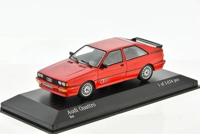 AUDI Quattro Red 1981 1/43 MINICHAMPS 430019420 - Immagine 1 di 4