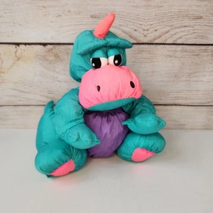 Vintage Summit Collection Dinosaurier Plüsch Nylon Puff-a-Lump 1993 - Bild 1 von 10