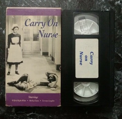 CARRY ON NURSE (vhs) Wilfred Hyde-White, Shirley Eaton.  - Image 1 of 2