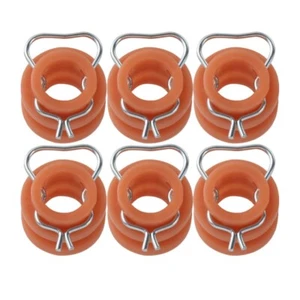 6Pcs Window Regulator Roller Bushings C0AB-6423240-B Fit For Ford Mustang Bronco - Picture 1 of 9