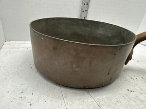 Antique English Copper Saute #P - Picture 1 of 12