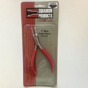 SQUADRON 5” BENT NOSE PLIERS NEW IN PACKAGE - Picture 1 of 1