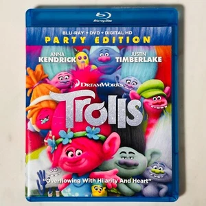 Trolls - Blu-ray + DVD - Party Edition - 2-Disc - Justin Timberlake - Picture 1 of 3