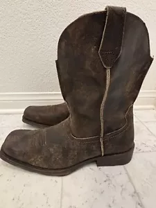 Botas occidentales Ariat para hombre talla 13 EE envejecidas marrón envejecido Rambler 10025171 - Imagen 1 de 11