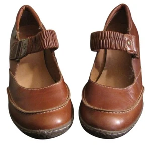 Pikolinos 39 8,5 Braun Cuero Absatz Mary Jane Leder Schuhe - Bild 1 von 3