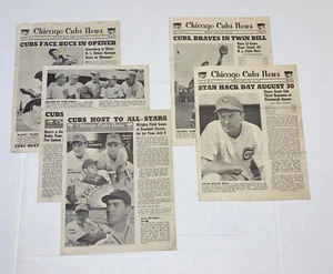 Vintage 1947 Chicago Cubs News Newsletters Vol 12 5 Issues MLB Baseball - Picture 1 of 7