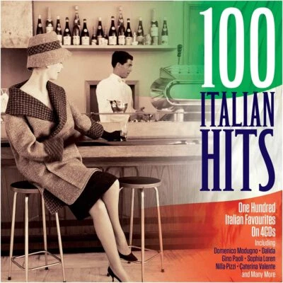 100 Italian Hits 4-CD NEW SEALED Sophia Loren/Dalida/Nilla Pizzi/Milva/Vinicio+ Foto 1 de 3