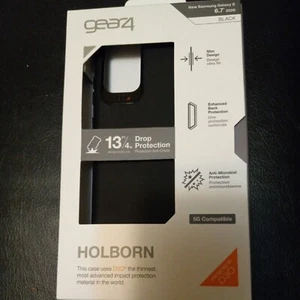 Gear4 Holborn Custodia per Samsung Galaxy 6.7" Nero - Foto 1 di 4
