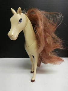 Cavallo di Barbie Mattel, Simba horse testa movibile color beige vintage - Imagen 1 de 5