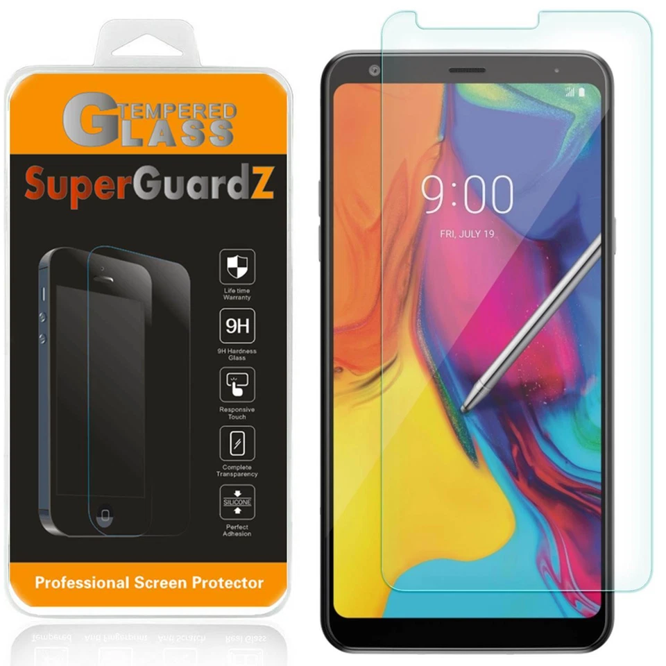 Tempered Glass Screen Protector Guard Shield For LG Stylo 5 / Stylo 5+ Plus - Image 1 of 4