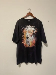 Camicia vintage anni '90 Harley Davidson Last Biker on Earth Wizard Lightning 3D XXL - Foto 1 di 8