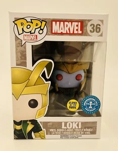 Funko Pop #36 FROST GIANT LOKI GITD juguetes subterráneos EXCLU NYCC 2014 con protector - Imagen 1 de 9