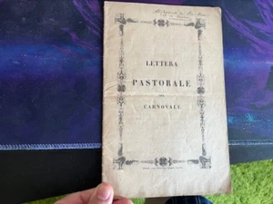 Antique Book Corsican very rare Language Corsica Corse 1846 ! French Italian - Picture 1 of 3