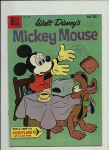 MICKEY MOUSE #73 1960 DELL COMICS GOOFY PLUTO SEHR SCHÖN FN+ - Bild 1 von 2