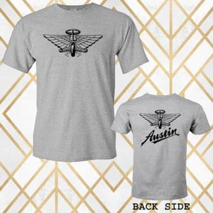 T-shirt uomo grigia auto classica Austin retrò taglia S - 3XL - Foto 1 di 1