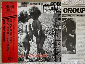 The Pop Group - For How Much Longer Do We Tolerate Mass Murder? Japanese LP - Imagen 1 de 3
