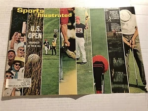 1965 Sports Illustrated THE US Open NICKLAUS Palmer BELLERIVE COUNTRY Roughest - Picture 1 of 4
