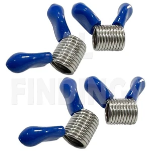 4 Groß Perlen Stopper Perfekt für Strähnung Handwerk Schmuck Halskette Werkzeug - Picture 1 of 2