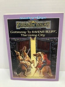 Advanced Dungeons and Dragons Gateway to Ravens Bluff The Living City LC1 TSR - Imagen 1 de 11