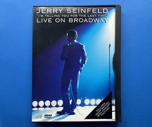 Jerry Seinfeld I'm Telling You For the Last Time - DVD, 1999 😂😂😂 Funny !! - Picture 1 of 3