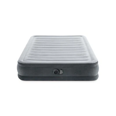 Intex Materasso gonfiabile piazza e mezzo 67768 Airbed Dura Beam con pompa Rotex - Immagine 1 di 4