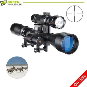 Hunting Sniper Rifle Tactical Optics Scope 3-9X40 with Laser Torch Red Pinty - Picture 1 of 8