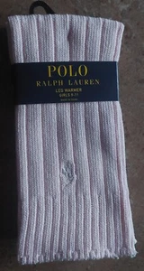 Polo Ralph Lauren Leg Warmers Girls 9-11 - Picture 1 of 3