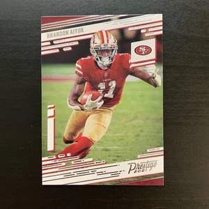 2021 Panini Prestige Brandon Aiyuk   #144 San Francisco 49’ers - Picture 1 of 2