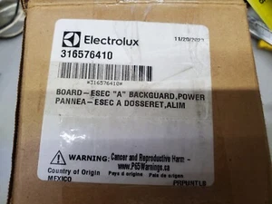 Frigidaire Electrolux 316576410 BOARD-ESEC Range User Interface Control Board - Picture 1 of 7