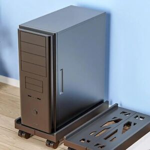 Adjustable Mobile CPU Stand Ventilated PC Tower Stand  Home