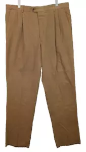 Kyber Khaki Collection Men's 40R Work Pants Pleated High Rise Canvas 100% Cotton - Picture 1 of 11