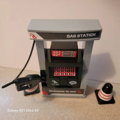 Gas Station Play Set With Sound 5x3" Fuel Pump Gasoline Simulation Toy Nice Gift - Image 1 of 4