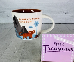 Starbucks YOU ARE HERE COLLECTION DISNEY PARK ANIMAL KINGDOM 14oz Ceramic Mug - Picture 1 of 17