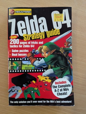 Zelda 64 Strategy Guide RARE Excellent Condition - Image 1 of 4