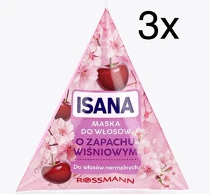 Mascarilla capilar ISANA One-Minute Cherry Blossom 3 x 25 ml - Imagen 1 de 6