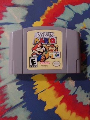 Игра Paper Mario Nintendo 64 2001 N64 только картридж - Изображение 1 из 3