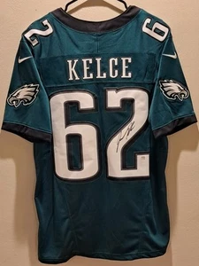 Jason Kelce Signed Philadelphia Eagles Jersey with PSA Authentication NFL AUTO - Picture 1 of 8