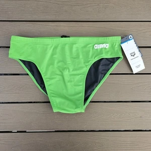 Arena Herren Racer Slip chlorfest einfarbig grün Gr. 40 Neu - Bild 1 von 4