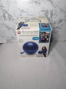 CTA Bowling Ball With Locking Wrist Strap For Nintendo Wii W/ Game WORKS - Picture 1 of 12