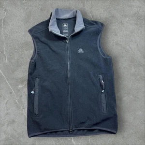 Vintage 90s (90s) Nike Acg Fleece Vest in Black 10 - Picture 1 of 7