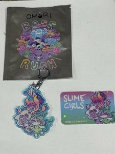 Omori Bosslash Acryl Schlüsselanhänger Schleim Mädchen - Bild 1 von 5