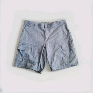 Duluth Flex Fire Hose Shorts Mens 42 Blue Cargo Relaxed Fit Outdoor Workwear - Picture 1 of 5