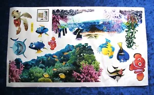4 x Wandtattoo Tattoo Bad Fischwelt Aufkleber Sticker Fische Fliesen - Bild 1 von 5