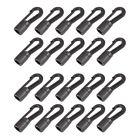 20 Pcs Awning Fixed Button Heavy Duty Clothes Rack Carabiner Link Buckle Travel