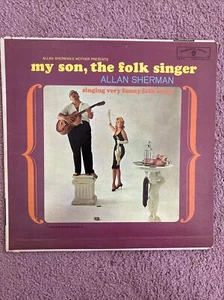 Alan Sherman My Son The Folk Singer 1475 LP 1962 Warner Bros. Records - Picture 1 of 5
