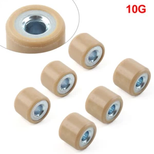 6pcs Roller Performance 10 Gram Weights 16X13 For GY6 50cc Scooter Moped - Picture 1 of 7