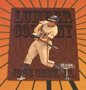 1998 Fleer - Lumber Company - #3 LC - Jose Cruz JR. - Picture 1 of 2